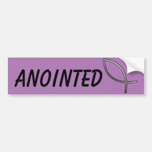 GEANOÏNTEGREERD Citaat/Jezus Symbool Bumpersticker