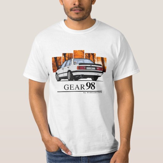 Gear98 - E30 M50 T-shirt (Voorkant)