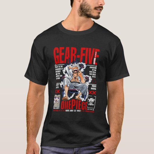 Gear 5 Luffy T-shirt (Voorkant)