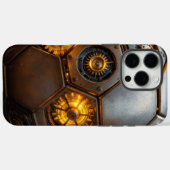 Gear ball Guardian: Steampunk Case-Mate iPhone Case (Achterkant (horizontaal))