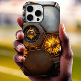 Gear ball Guardian: Steampunk iPhone 16 Pro Max Hoesje