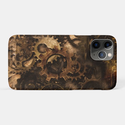 Gear Changer - Steampunk Gears & Cogs Case-Mate iPhone Case (Achterkant (horizontaal))