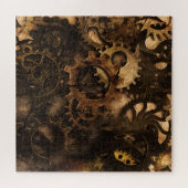 Gear Changer - Steampunk Gears & Cogs Legpuzzel (Horizontaal)