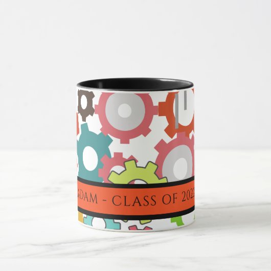 Gear Corporate Event Afstuderen Birthday Gift Mok (Midden)