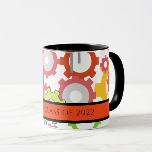 Gear Corporate Event Afstuderen Birthday Gift Mok (Voorkant rechts)