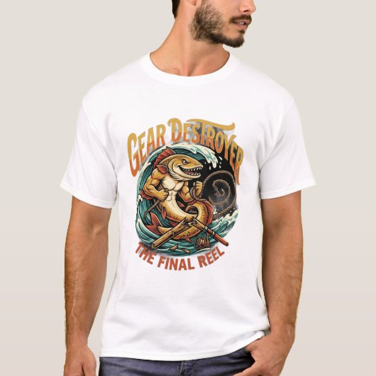 Gear Destroyer The Final Reel T-shirt (Voorkant)
