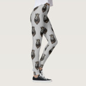 Gear Driven Giant: The Steampunk Hippo Leggings (Rechts)