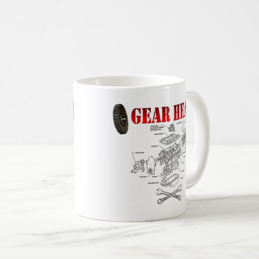 GEAR HEAD KOFFIEMOK (Voorkant rechts)
