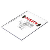 GEAR HEAD NOTITIEBOEK (Linkerzijde)