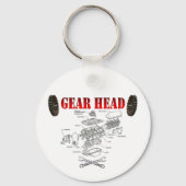 GEAR HEAD SLEUTELHANGER (Voorkant)