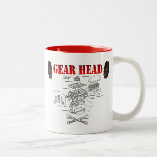 GEAR HEAD TWEEKLEURIGE KOFFIEMOK