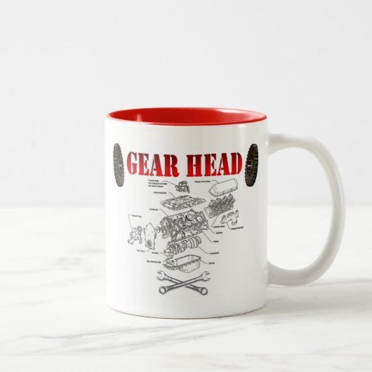 GEAR HEAD TWEEKLEURIGE KOFFIEMOK (Rechts)