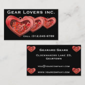 Gear Lovers visitekaartje (Voorkant / Achterkant)