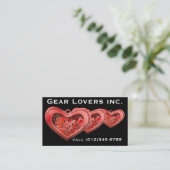 Gear Lovers visitekaartje (Staand voorkant)