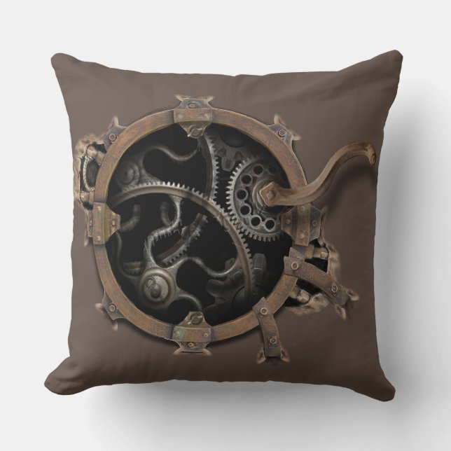 Gear Porthole Pillow - HIDDEN Kussen (Voorkant)