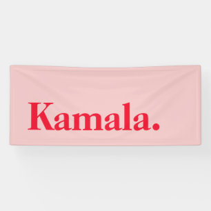 Gear up voor Kamala Harris 2024 Roze Spandoek