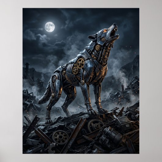 Gear Wolf Topontmoeting Poster (Voorkant)