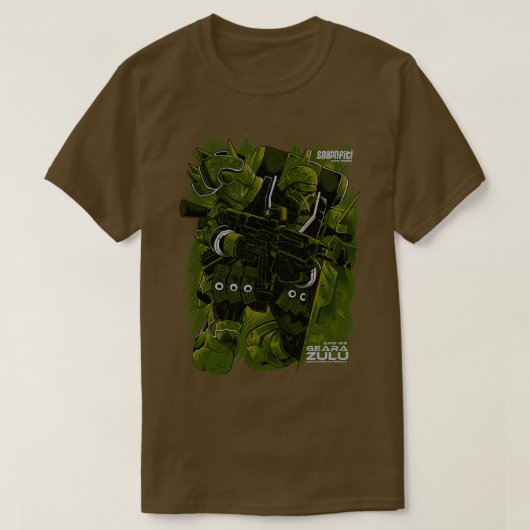 Geara Zulu Gundam T-shirt (Design voorkant)
