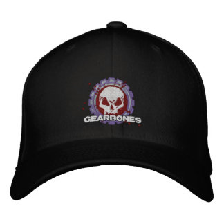 GearBones-pet Geborduurde Pet