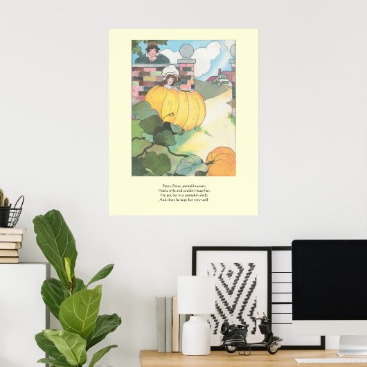 Gearchiveerde Sjabloon object voor moeder gans Poster (Thuiskantoor)