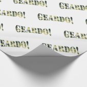 GEARDO! CAMO/CAMOUFLAGE CADEAUPAPIER (Hoek)