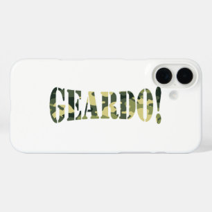 GEARDO! CAMO/CAMOUFLAGE iPhone 16 PLUS HOESJE