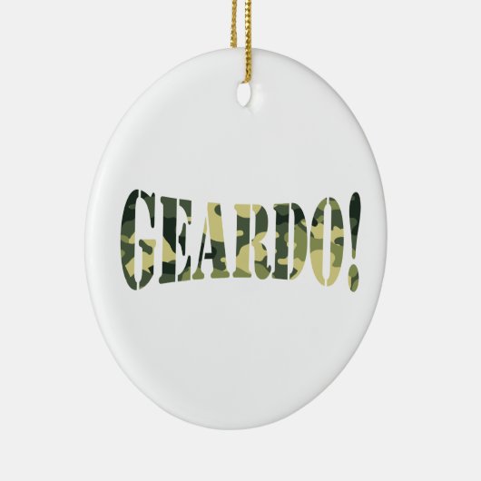 GEARDO! CAMO/CAMOUFLAGE KERAMISCH ORNAMENT (Rechts)