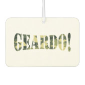 GEARDO! CAMO/CAMOUFLAGE LUCHTVERFRISSER (Voorkant)