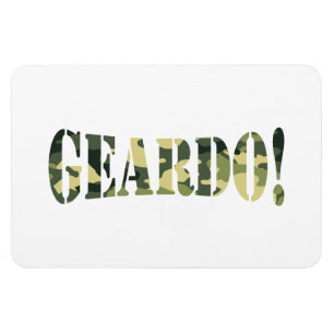 GEARDO! CAMO / CAMOUFLAGE MAGNEET