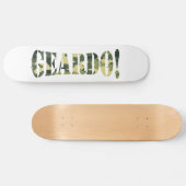 GEARDO! CAMO/CAMOUFLAGE PERSOONLIJK SKATEBOARD (Horizontaal)