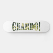 GEARDO! CAMO/CAMOUFLAGE PERSOONLIJK SKATEBOARD (Horizontaal)