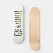 GEARDO! CAMO/CAMOUFLAGE PERSOONLIJK SKATEBOARD (Voorkant)