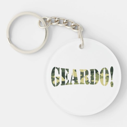 GEARDO! CAMO/CAMOUFLAGE SLEUTELHANGER (Voorkant)