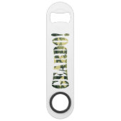 GEARDO! CAMO/CAMOUFLAGE SPEED FLESSENOPENER (Achterkant)