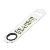 GEARDO! CAMO/CAMOUFLAGE SPEED FLESSENOPENER (Achterkant Gekanteld)