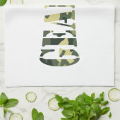 GEARDO! CAMO/CAMOUFLAGE THEEDOEK (Gevouwen)