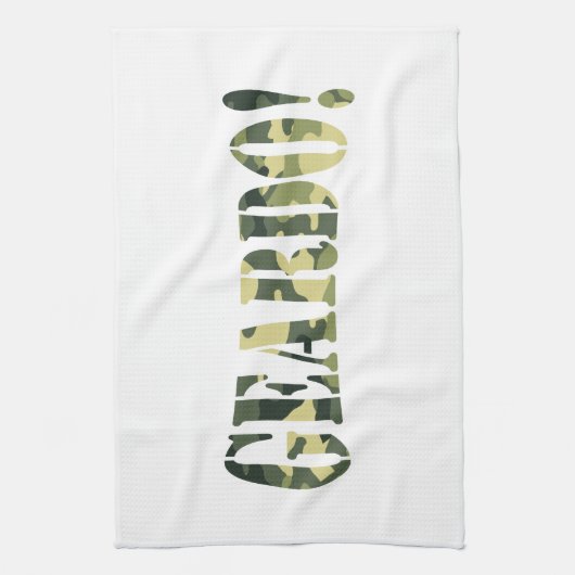 GEARDO! CAMO/CAMOUFLAGE THEEDOEK (Verticaal)