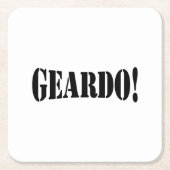 GEARDO! KARTONNEN ONDERZETTERS (Voorkant)