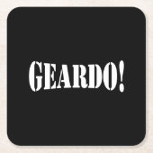 GEARDO! KARTONNEN ONDERZETTERS (Voorkant)