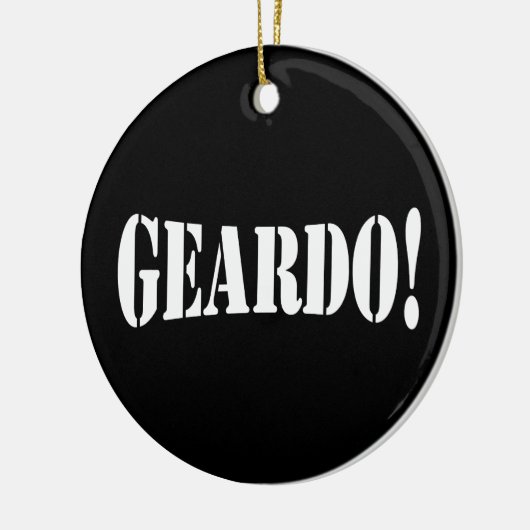 GEARDO! KERAMISCH ORNAMENT (Links)