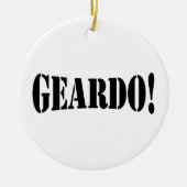 GEARDO! KERAMISCH ORNAMENT (Voorkant)