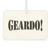 GEARDO! LUCHTVERFRISSER (Voorkant)