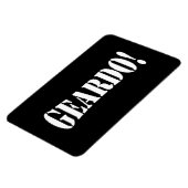 GEARDO! MAGNEET (Linkerzijde)