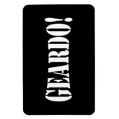GEARDO! MAGNEET (Verticaal)