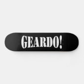 GEARDO! PERSOONLIJK SKATEBOARD (Horizontaal)