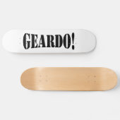 GEARDO! PERSOONLIJK SKATEBOARD (Horizontaal)