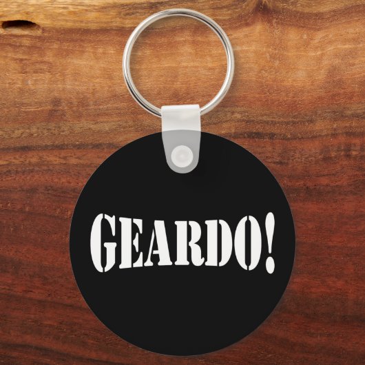 GEARDO! SLEUTELHANGER (Voorkant)
