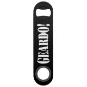 GEARDO! SPEED FLESSENOPENER (Voorkant)