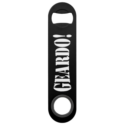 GEARDO! SPEED FLESSENOPENER (Voorkant)