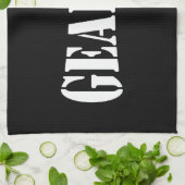 GEARDO! THEEDOEK (Gevouwen)